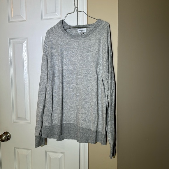 Goodfellow Grey Long Sleeve Sweater - Picture 2 of 5